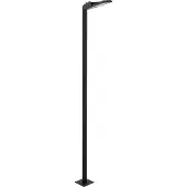 Lyora Lampadaire d'extérieur LED PATHWAY, noir, acier 9125