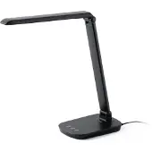 Faro lampe de table LED à intensité variable Anouk noire