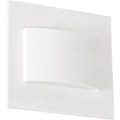 Kanlux S.A. Applique Led Escalier Carr? 1,5w Dc12v Blanc Erinus - Blanc Naturel 4000k