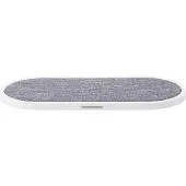 Ginza.se Sans fil DUAL Qi USB-C 2x10W (10 W), Chargeur sans fil, Gris, Blanc