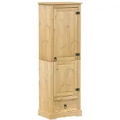 vidaXL Armoire Corona 55x38x170 cm pin massif