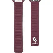 Connect Watch 38/40/41mm Fine woven twill magnetic chain strap (chaîne magnétique, Twill finement tissé), Sangles de montre, Violet
