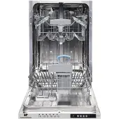 Continental Edison CELV1045FI Lave-vaisselle encastrable - 10 couverts - largeur44,8cm - - 45 dB - blanc