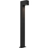 QAZQA Lampadaire d'extérieur industriel noir 80 cm IP44 - Baleno