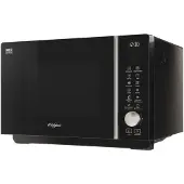 Whirlpool Micro-ondes combiné à surface plane MWF 259 SB 25 L 800 W Noir, Argent