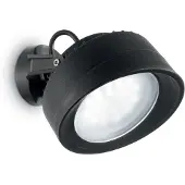 Ideal Lux Applique noire TOMMY 1 ampoule