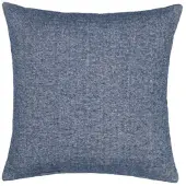 Broste Copenhagen Housses de coussins SOREN - Bleu - 50x50 cm