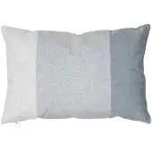 Broste Copenhagen Housses de coussins REVNA - Bleu - 40x60 cm