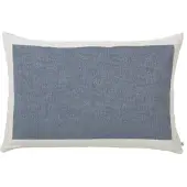 Broste Copenhagen Housses de coussins MONA - Bleu - 40x60 cm