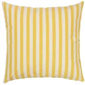 Broste Copenhagen Housses de coussins CLEO - Jaune - 60x60 cm