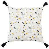 Jardin d'Ulysse Coussins MON HIRONDELLE - Blanc - 45x45 cm