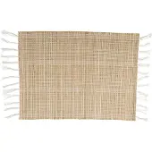 Jardin d'Ulysse Set de table AQUA - Marron - 33x45 cm