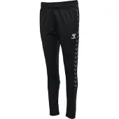 Hummel Pantalon de sport gris / noir / blanc