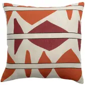 Vivaraise Housses de coussins ZEFF MILA - Beige - 45x45 cm