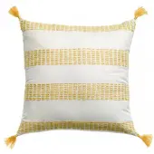 Vivaraise Housses de coussins DIANA - Jaune - 45x45 cm