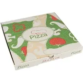 Papstar 15195 Récipients alimentaires jetables Papier, Contenant à usage unique, Vert