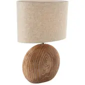 FISCHER&HONSEL GMBH Lampe de table Tobse de céramique et de tissu