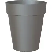Artevasi Pot De Fleurs Capri Haut - 46 Cm - Gris Anthracite