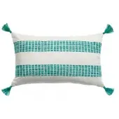 Vivaraise Housses de coussins DIANA - Vert - 30x50 cm