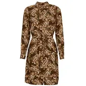 Vero Moda Robe courte VMSAGA femmes - Marron - EU XS