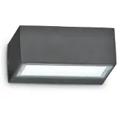 Ideal Lux Applique murale TWIN anthracite, 1 ampoule