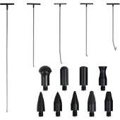 vidaXL Ensemble de 5 outils de débosselage sans peinture en acier inoxydable