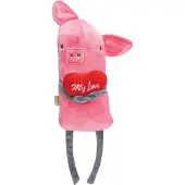 Beeztees Cochon d'amour (Jouet en peluche pour chiens)
