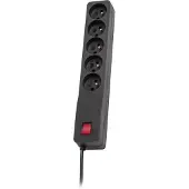 LESTAR Bloc multiprises ZX 510 1.5m noir