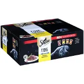 Sheba Delicacy in Jelly 80x85g canard, poulet, volaille