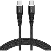 Savio Câble USB CL-160 2 m USB 2.0 USB C - USB C Noir