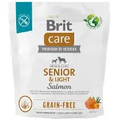 Brit Care Granule pre psov Care Dog Grain-free Senior & Light 1 kg