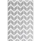 vidaXL Tapis d'extérieur ARAKIL Gris 160x230 cm PP