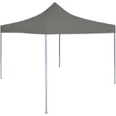 vidaXL Tente de réception pliante Pop-Up 3 x 3 m Anthracite
