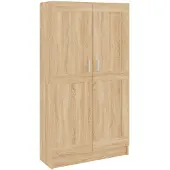 vidaXL Bibliothèque Chêne sonoma 82,5x30,5x150 cm Bois d’ingénierie