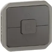Legrand PLEXO New insert, interrupteur pour volets roulants avec verrouillage électrique et mécanique, 500W anthracite 069898L