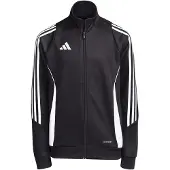 Adidas Veste de survêtement 'Tiro 24' noir / blanc