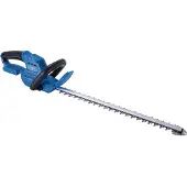 Scheppach Taille-haies sans fil C-HT570-X | 510 mm longueur de coupe | Ø de branche 16mm | 2400 coupes par minute | 560 mm guide-chaîne | 20V IXES | protège-guide inclus