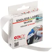 Colop e-mark étiquettes continues en textile 15 mm x 8 m