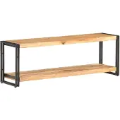vidaXL Armoire TV 120x30x40 cm en bois massif d'acacia