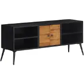 vidaXL Armoire TV 112x31x45 cm Bois massif recyclé teck