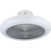 Eglo Kostrena Deckenventilator mit Licht, Ventilateur, Blanc
