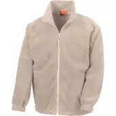Result Veste de travail polaire zippée Beige L