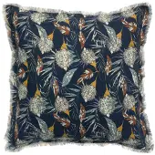 Vivaraise Housses de coussins NIKI - Bleu - 45x45 cm