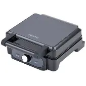 Lovio LVWF001BK Gaufrier 1400W Noir, Gaufrier, Noir