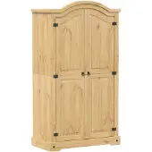 vidaXL Armoire Corona 102x52x186 cm Pin massif