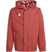 Adidas Veste de sport 'Entrada 22' rouge carmin / blanc