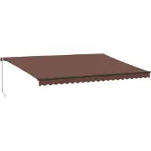 vidaXL Store manuel brun 500x300 cm