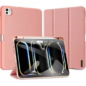 DUX Coque tablette Domo pour Apple iPad Pro 11 (2025) M5 / (2024) M4 - Rose