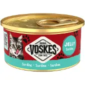 Voskes pâtée en gelée aux sardines pour chat