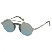 WEB EYEWEAR Lunettes de soleil - - WE0247-09Q - Vert Argenté - Métal - Ø 54 mm